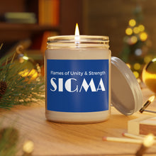 Load image into Gallery viewer, Black Pride Candle| Flames of Unity &amp; Strength | Sigma Husband | Sigma Boyfriend | Gift for Sigma Man | Natural Soy Blend Candle - 480g
