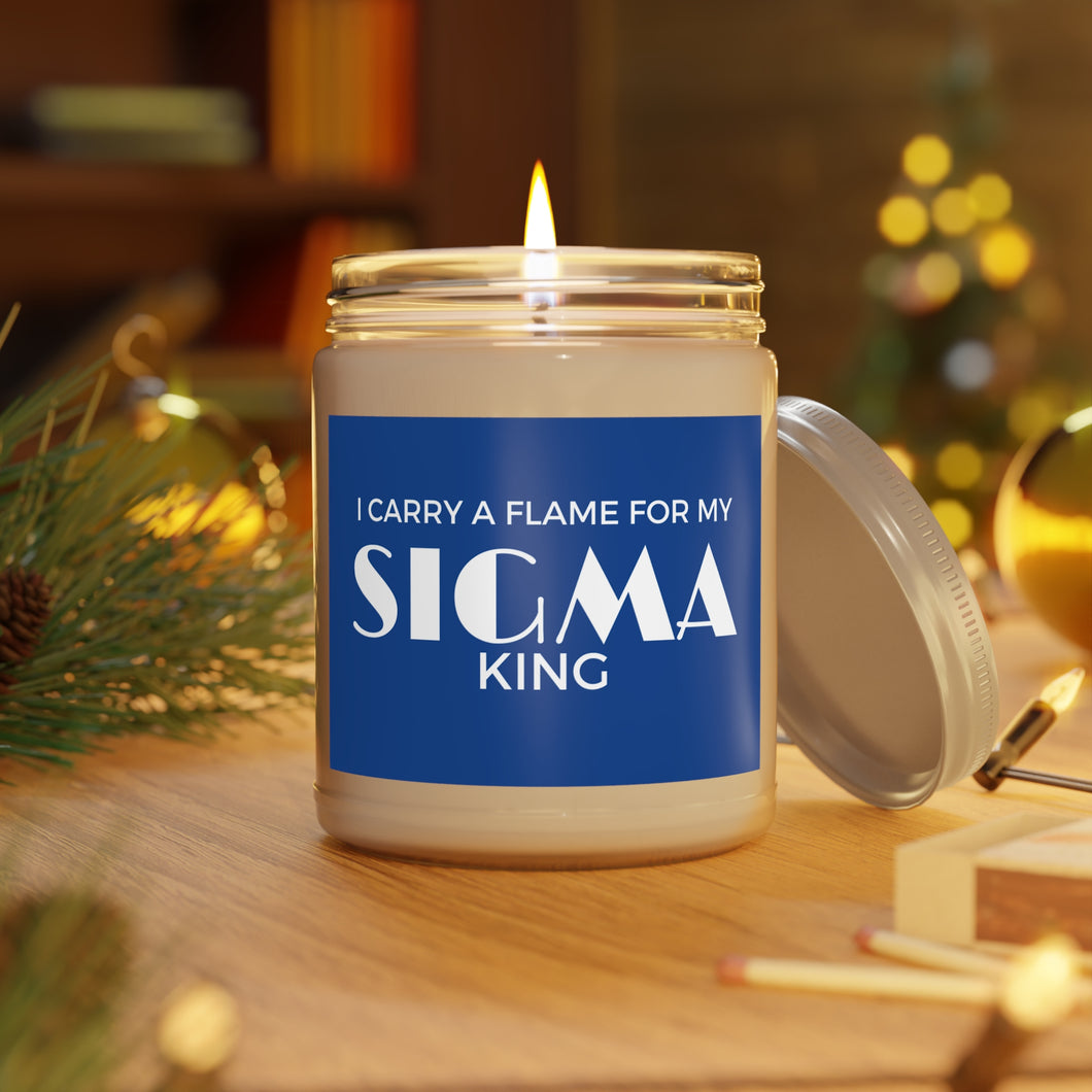 Black Pride Candle| I Carry a Flame | Sigma Husband | Sigma Boyfriend | Gift for Sigma Man | Natural Soy Blend Candle - 480a