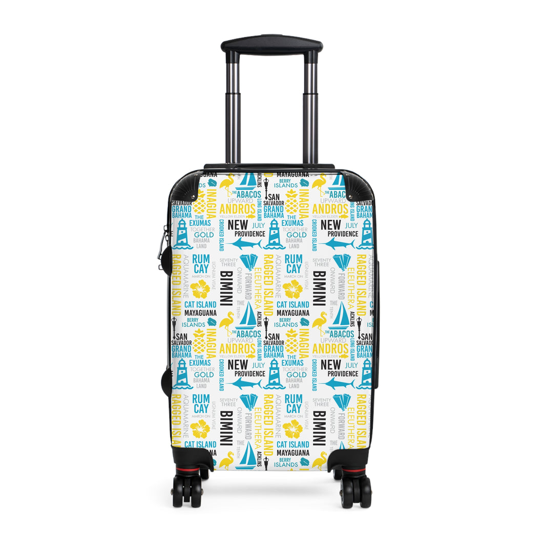 Islands of The Bahamas Suitcase - 412a