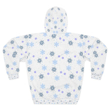 Load image into Gallery viewer, Finer Pullover Hoodie for Zeta, Blue and White  Hoodie . -  570a
