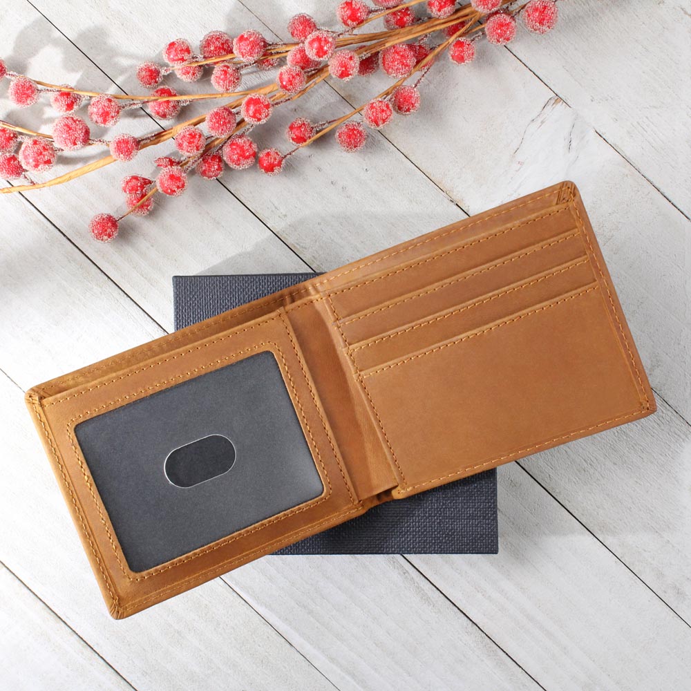 Gift for Alpha Son, Leather Wallet, To My Son, Birthday Gift for Son, Gift from Mom to Son - 490a