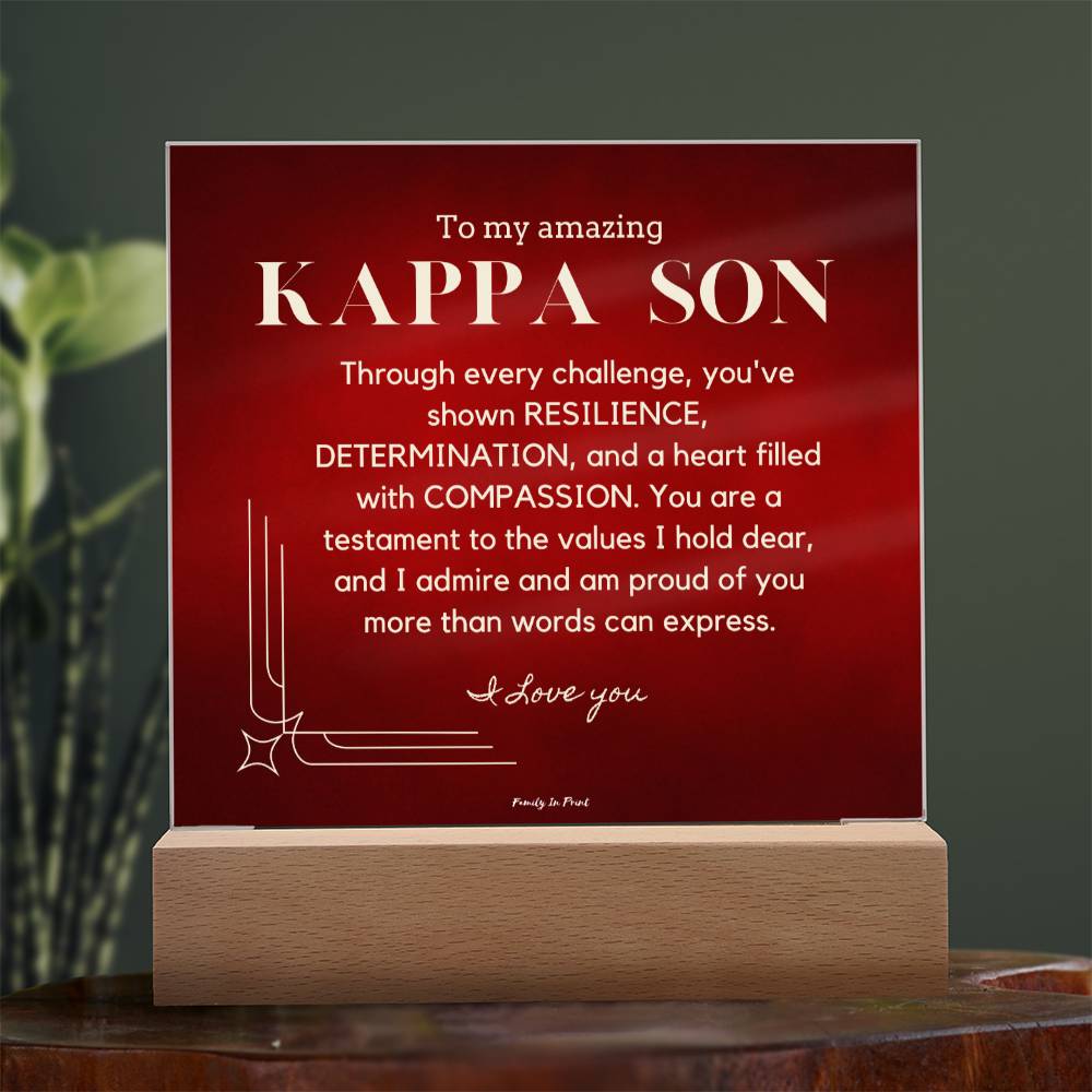 To My Bonus Son Dog Tag Chain, Stepson Gift, Bonus Son Birthday Gift, –  Family Gear Collections