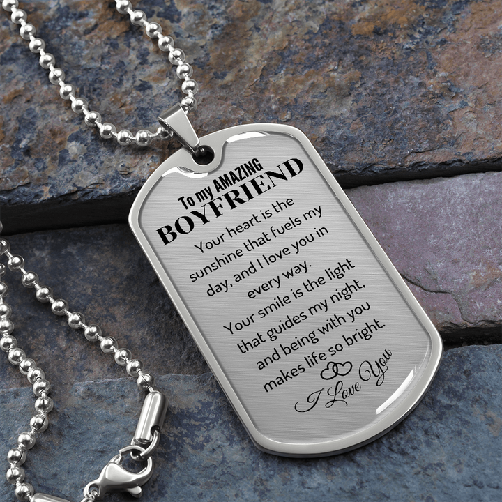 I Love You - Gift for Husband - Linked Chain Necklace – Liliana and Liam