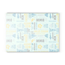 Load image into Gallery viewer, Islands of The Bahamas Glass Cutting Board - 430a
